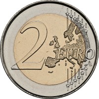 Монета Португалия 2 евро 2025 Всемирный день скаутов