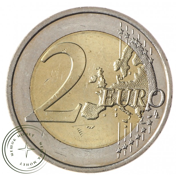 Финляндия 2 евро 2013 Франс Эмиль Силланпяя