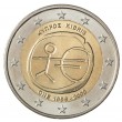 Кипр 2 евро 2009 10 лет экономическому и валютному союзу