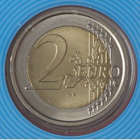 Монета Сан-Марино 2 евро 2007 Джузеппе Гарибальди (буклет)
