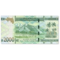 Банкнота Гвинея 2000 франков 2022