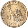 США 1 доллар 2010 Джеймс Бьюкенен