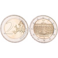 Монета Германия 2 евро 2020 Бранденбург