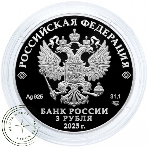 3 рубля 2025 Фиксики