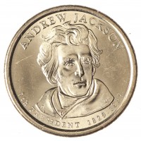 Монета США 1 доллар 2008 Эндрю Джексон