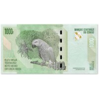 Банкнота Конго 1000 франков 2022