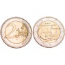 Люксембург 2 евро 2012 100 лет со дня смерти Великого герцога Люксембургского Вильгельма IV