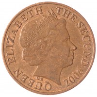 Джерси 2 пенса 2006
