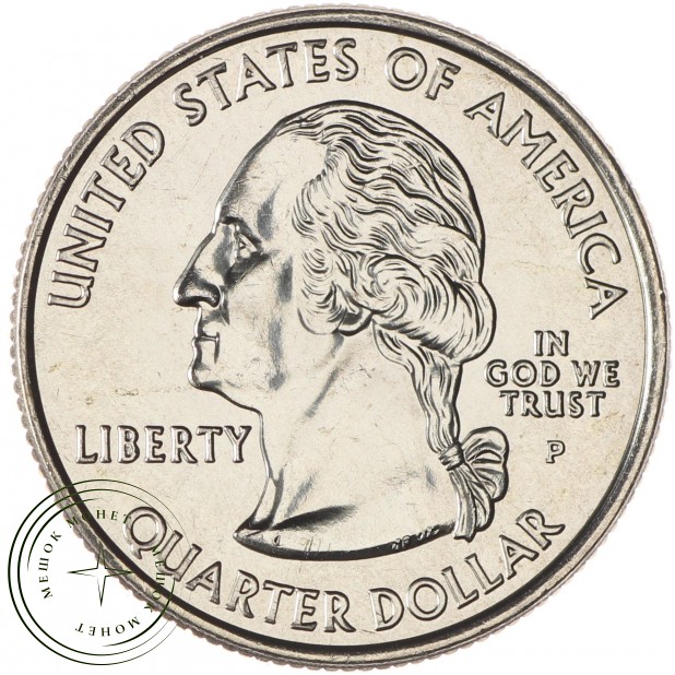 США 25 центов 2002 Луизиана