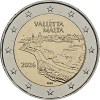 Мальта 2 евро 2026 Валлетта
