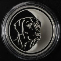 Монета 3 рубля 2006 Cобака