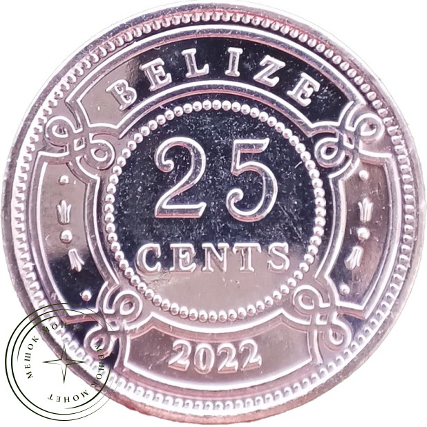 Белиз 25 центов 2022 — 937046442