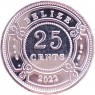 Белиз 25 центов 2022 — 937046442