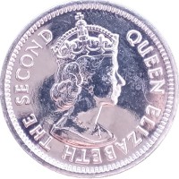 Монета Белиз 5 центов 2022