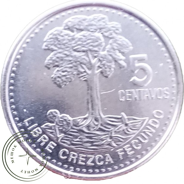 Гватемала 5 сентаво 2018 — 937046446