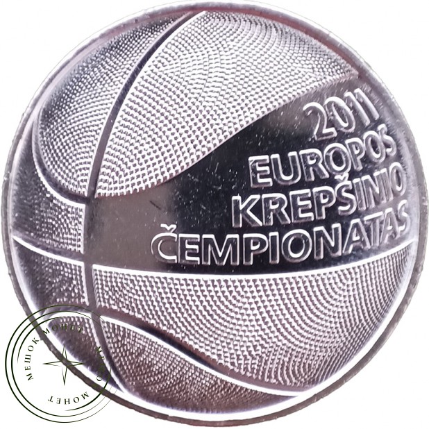 Литва 1 лит 2011 37-й чемпионат Европы по баскетболу — 937046450