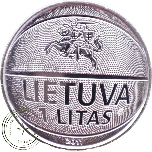 Литва 1 лит 2011 37-й чемпионат Европы по баскетболу — 937046450