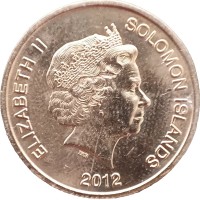 Соломоновы острова 2 доллара 2012