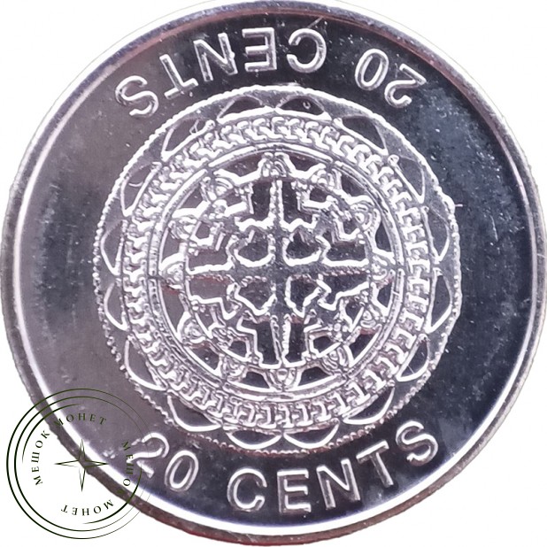 Соломоновы острова 20 центов 2012 — 33131999