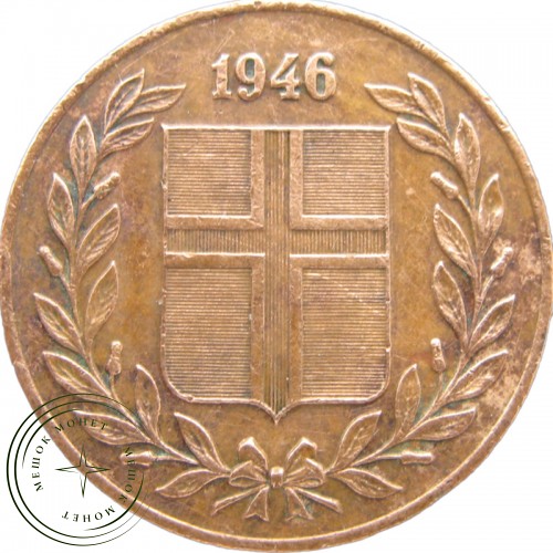 Исландия 5 эйре 1946 — 30394044-1