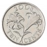 Бермудские острова 10 центов 2008