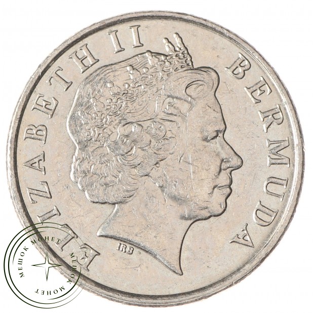 Бермудские острова 10 центов 2008