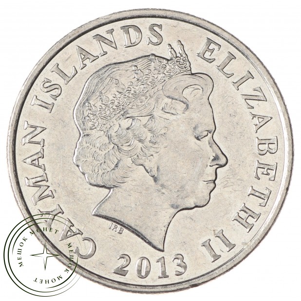 Каймановы острова 25 центов 2013 - 937032243
