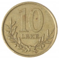 Монета Албания 10 лек 2013