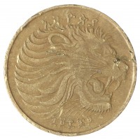 Монета Эфиопия 5 центов 1977