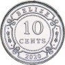 Белиз 10 центов 2020 — 937046439