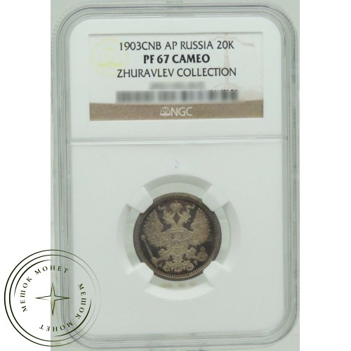20 копеек 1903 СПБ АР — 937031606