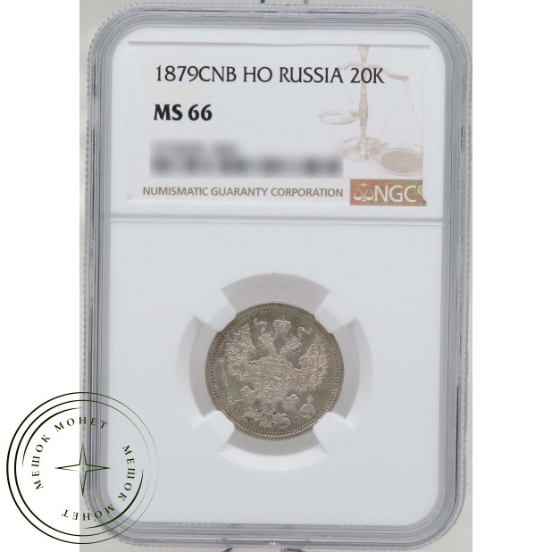 20 копеек 1879 СПБ НФ