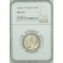 Монета 50 копеек 1895 АГ
