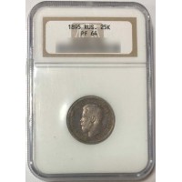 Монета 25 копеек 1895