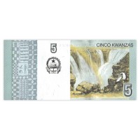 Банкнота Ангола 5 кванза 2012