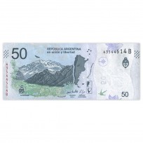 Аргентина 50 песо 2018