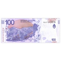Банкнота Аргентина 100 песо 2018