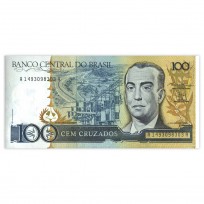Бразилия 100 крузадо 1986
