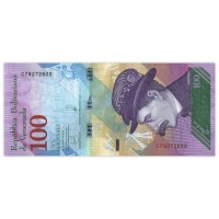 Банкнота Венесуэла 100 боливар 2018