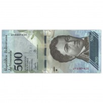 Банкнота Венесуэла 500 боливар 2017