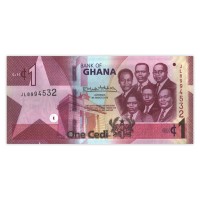 Банкнота Гана 1 седи 2019