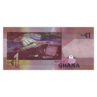 Банкнота Гана 1 седи 2019