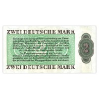 Банкнота Германия ФРГ 2 марки 1958
