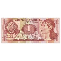 Банкнота Гондурас 1 лемпира 1997