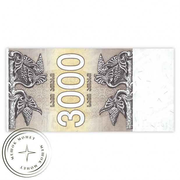 Грузия 3000 купонов 1993