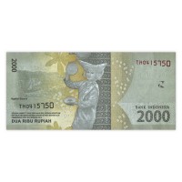 Банкнота Индонезия 2000 рупий 2018