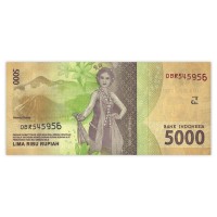 Банкнота Индонезия 5000 рупий 2017