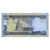 Банкнота Ирак 250 динар 2003