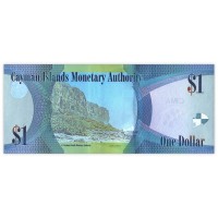 Банкнота Каймановы острова 1 доллар 2020 60 лет конституции