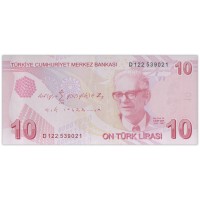 Банкнота Турция 10 лир 2009